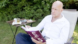 Old Man Hugo Fucks Young Blonde Maid Doggystyle - guarda video di sesso caldi su HOTSEXVIDEOS24.COM