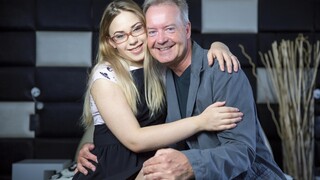 Glasses Girl Gives Handjob and Sucks Cock - watch hot sex videos on HOTSEXVIDEOS24.COM