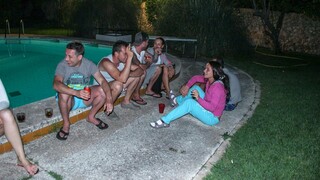 Teen Pool Party Gets Wet and Wild - the best porn 24/7 on HOTSEXVIDEOS24.COM