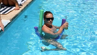 Redhead and Brunette Pool Play - the best porn 24/7 on HOTSEXVIDEOS24.COM
