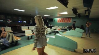 Oral Action at The Bowling Alley - the best porn 24/7 on HOTSEXVIDEOS24.COM