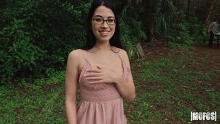 Outdoor Doggystyle with Trimmed Pussy - the best porn 24/7 on HOTSEXVIDEOS24.COM
