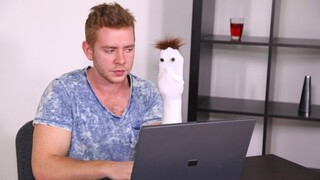 Doggystyle Puppet Sock - watch hot sex videos on HOTSEXVIDEOS24.COM