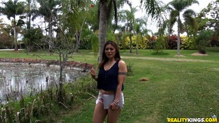 Outdoor Cumshot with Debra Stokes - watch hot sex videos on HOTSEXVIDEOS24.COM