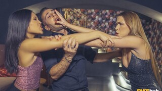 Facial Cum Swapping in the Club - the best porn 24/7 on HOTSEXVIDEOS24.COM