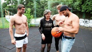Old Helene Meets 3 Young Lovers - the best porn 24/7 on HOTSEXVIDEOS24.COM