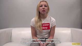 Czech Blonde Eva: Classy Petite Tits Casting - pornografi terbaik 24/7 di HOTSEXVIDEOS24.COM