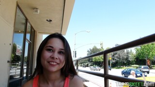 Back Alley POV BJ - Mika Sparx Working Hard - watch hot sex videos on HOTSEXVIDEOS24.COM
