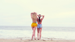Wild Beach Orgy – Chloe Scott & Whitney Wright - watch hot sex videos on HOTSEXVIDEOS24.COM