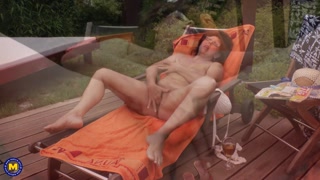 Big ass Gigi spreads her hairy pussy by the pool - the best porn 24/7 on HOTSEXVIDEOS24.COM