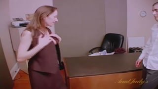 Monique rides young office stud - watch hot sex videos on HOTSEXVIDEOS24.COM