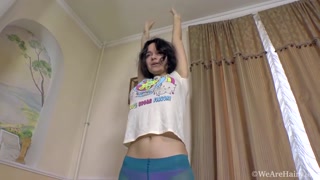 Hairy Brunette Ramira Strips and Plays with Herself - the best porn 24/7 on HOTSEXVIDEOS24.COM