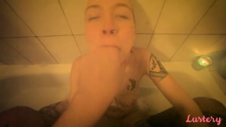 Lulu's Sexy Bath: Hand Job and Mouth Fuck - the best porn 24/7 on HOTSEXVIDEOS24.COM