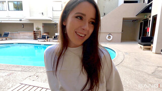 Brunette Charly Summer: 18+ Girl Next Door Fucks POV and Gets a Facial - the best porn 24/7 on HOTSEXVIDEOS24.COM
