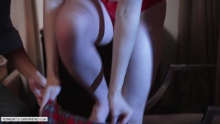 Blonde Schoolgirl in Lingerie and Stockings Fucks Professor - o melhor porno 24/7 no HOTSEXVIDEOS24.COM