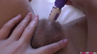 Selina’s Hairy Pussy Drips - Solo Toy & Big Tits - watch hot sex videos on HOTSEXVIDEOS24.COM