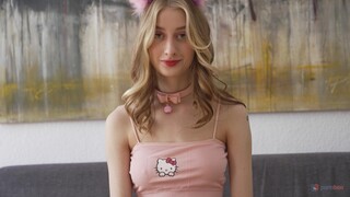  Young Sasha Paige Takes on Two Big Cocks - the best porn 24/7 on HOTSEXVIDEOS24.COM