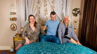 Cougar Threesome: Ellen B, Mature Rachel, and Stepson - HOTSEXVIDEOS24.COM에서 24/7 최고의 포르노