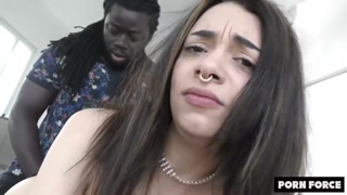 Deepthroat Action with Tiny Latina Khadisha - the best porn 24/7 on HOTSEXVIDEOS24.COM