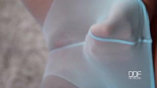 Small-Titted Deborah Fingers Herself in Pantyhose - porno terbaik 24/7 di HOTSEXVIDEOS24.COM